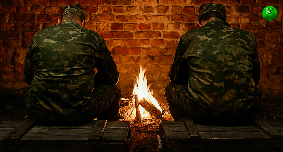 Военные на СВО. Иллюстрация создана «Кавказским узлом» с помощью ИИ в программе Copilot