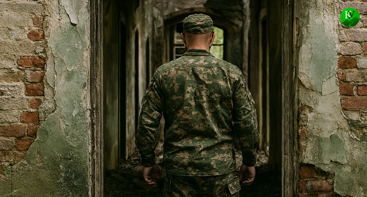 Военный на СВО. Иллюстрация создана «Кавказским узлом» с помощью ИИ в программе Copilot