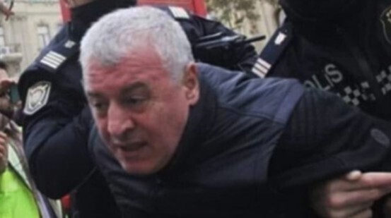 Кенан Зейналов во время задержания в октябре 2023 года. Фото: https://www.turan.az/ext/news/2023/10/free/Social/ru/9507.htm