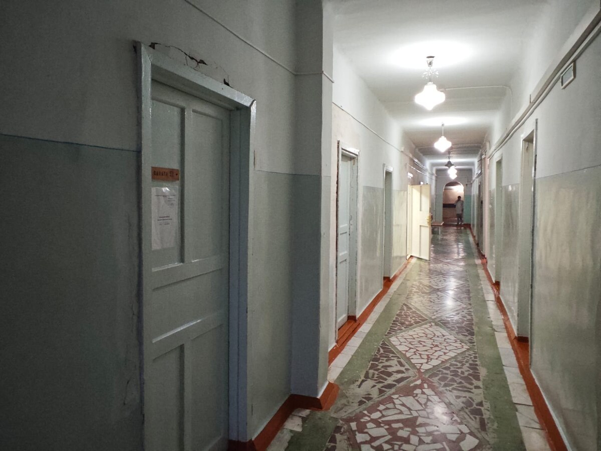 Помещение республиканского пульмонологического центра в Фиагдоне. Фото: Газета "Северная Осетия" / Telegram