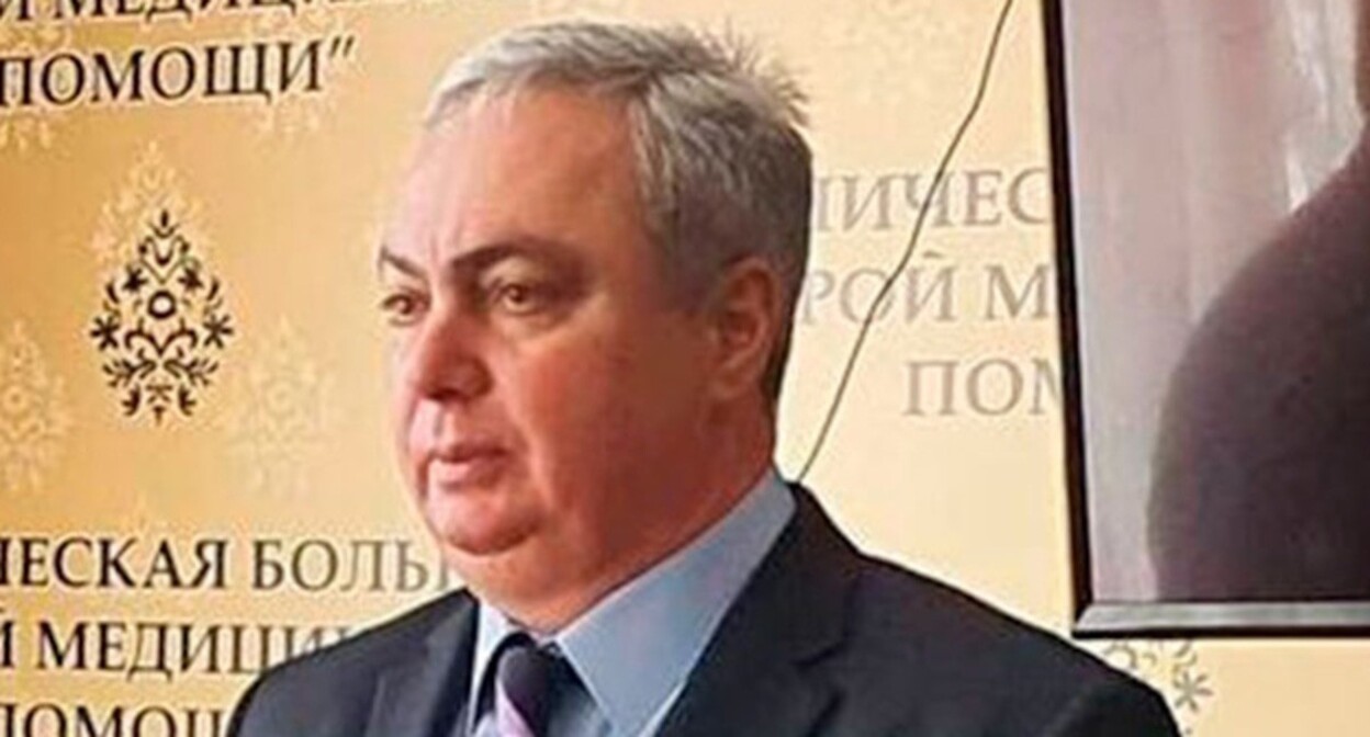 Главврач Республиканской клинической больницы Владимир Плиев. Кадр видео из YouTube-канала "Городовой" https://www.youtube.com/watch?v=1jDs7NhGgsQ