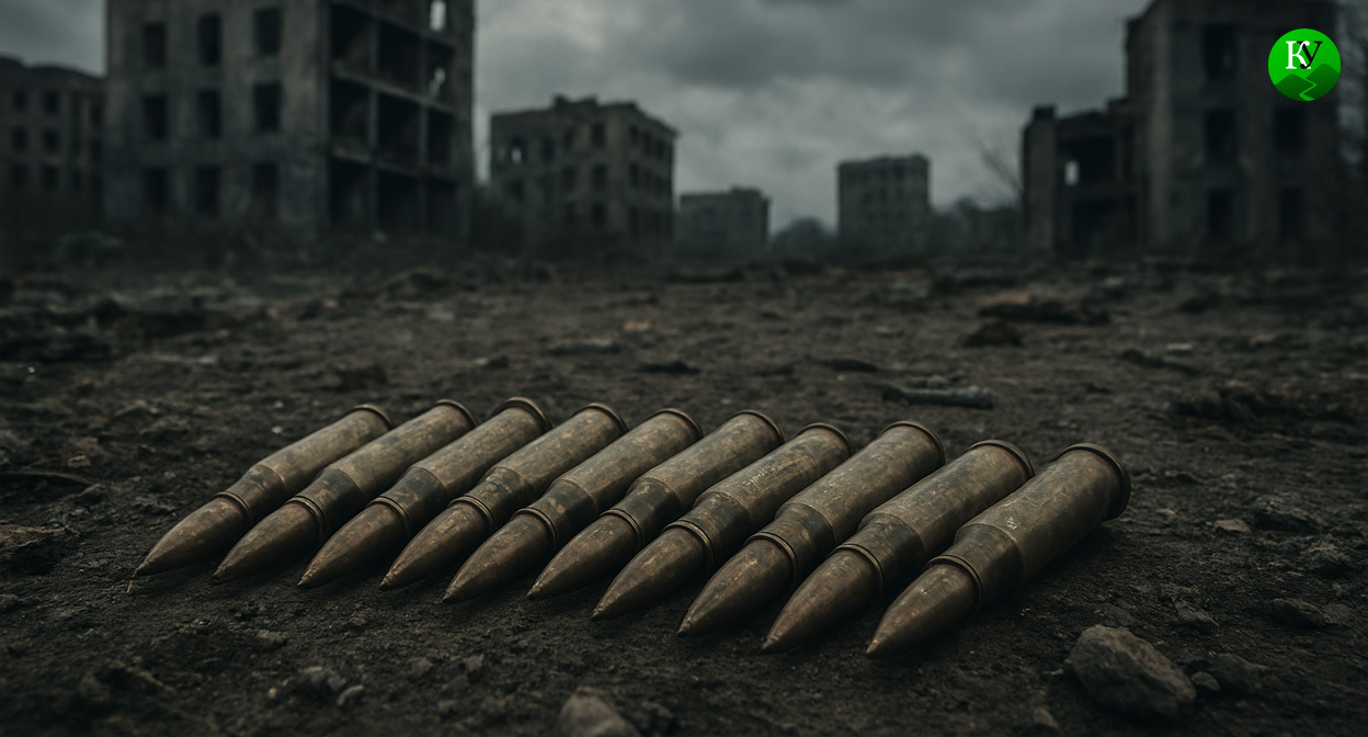 Патроны. Иллюстрация создана «Кавказским узлом» с помощью ИИ в программе Copilot