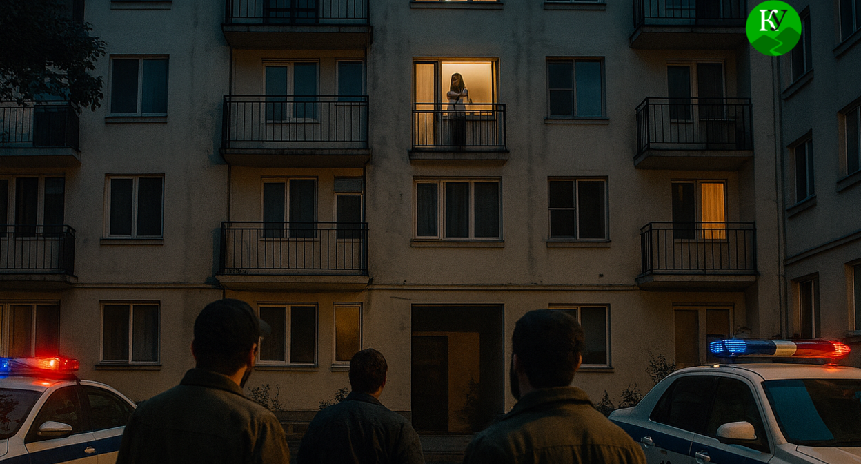 Девушка на балконе. Иллюстрация создана "Кавказским узлом" с помощью ИИ в программе Copilot