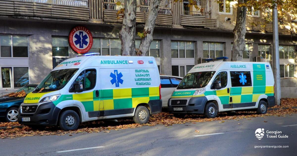 Машины "скорой помощи". Фото: https://georgiantravelguide.com/ru/articles/uslugi-skoroy-pomoshchi-v-gruzii