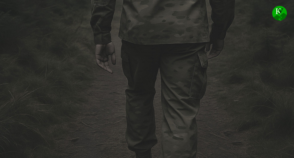 Военный на СВО. Иллюстрация создана «Кавказским узлом» с помощью ИИ в программе Copilot