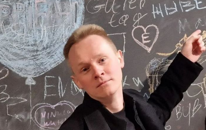 Владимир Жилинский (признан иноагентом). Скриншот фото из Telegram-канала "Псковская губерния" от 22.02.24, https://t.me/guberniaband/8250