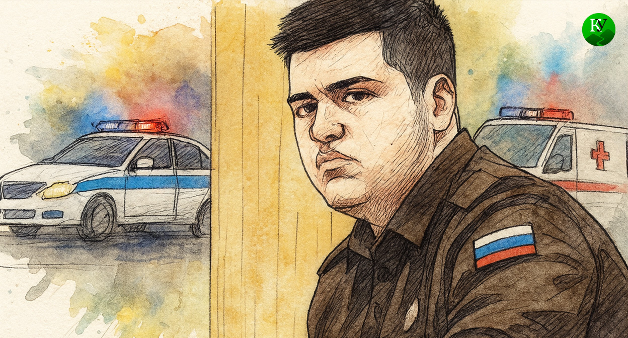 Адам Кадыров. Иллюстрация создана «Кавказским узлом» с помощью ИИ в программе Copilot