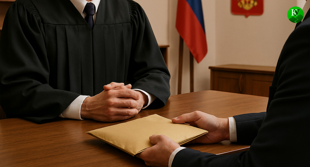 Взятка судье. Иллюстрация создана «Кавказским узлом» с помощью ИИ в программе Copilot Взятка судье. Иллюстрация создана «Кавказским узлом» с помощью ИИ в программе Copilot