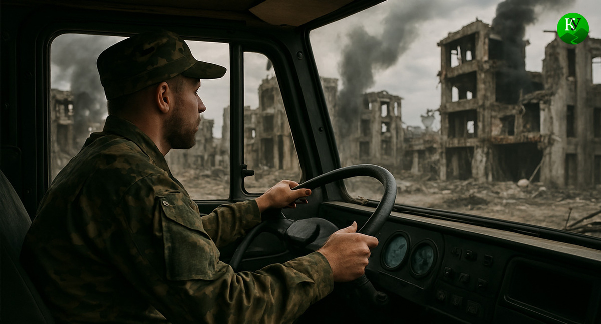 Военный на СВО. Иллюстрация создана «Кавказским узлом» с помощью ИИ в программе Copilot