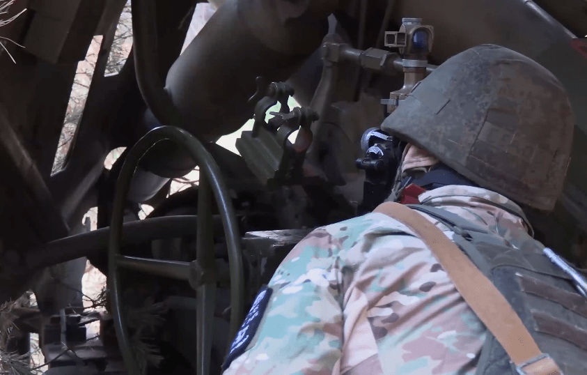 Российский военный. Кадр видео Минобороны России, https://t.me/mod_russia/39882