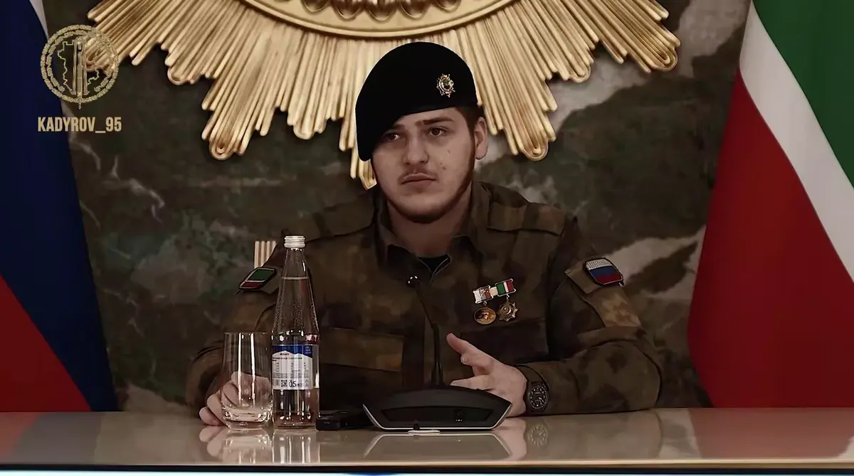 Адам Кадыров. Фото: Kadyrov_95 / Telegram