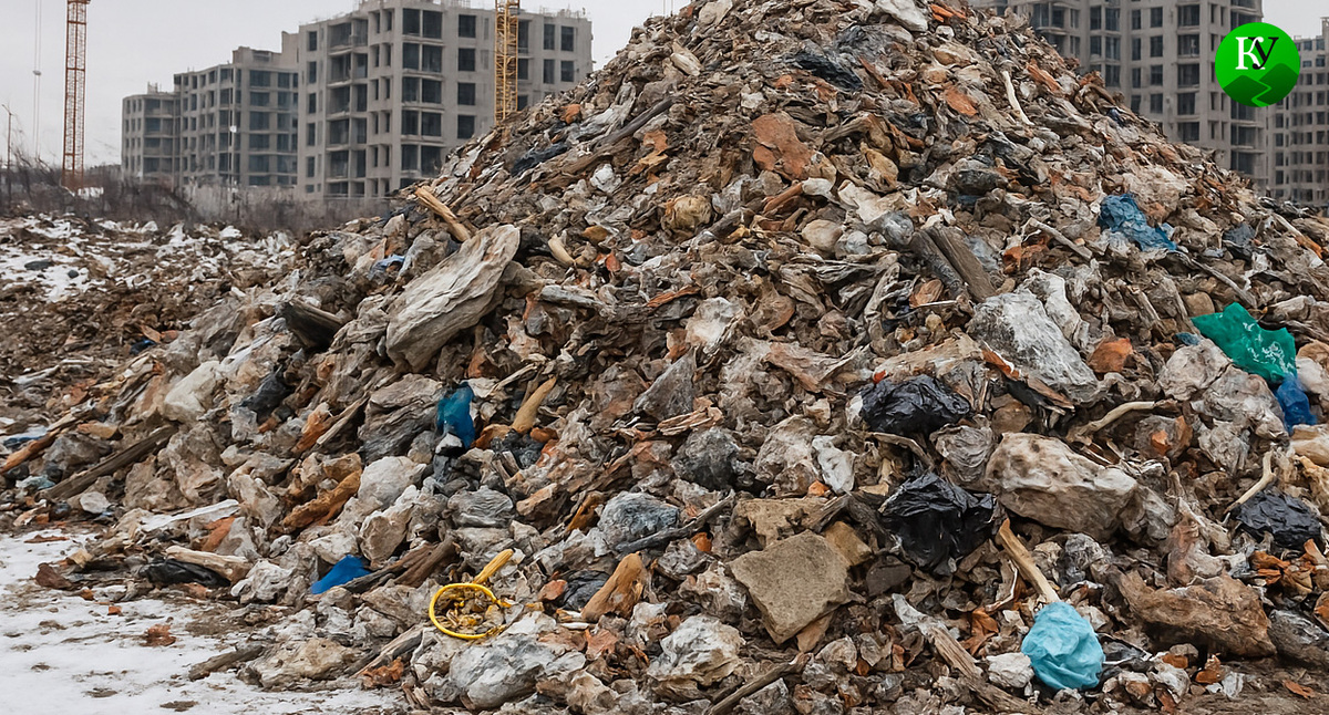 Свалка. Иллюстрация создана «Кавказским узлом» с помощью ИИ в программе Copilot