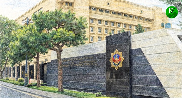 Служба Государственной безопасности Азербайджана. Иллюстрация создана "Кавказским узлом" при помощи ИИ в программе Copilot