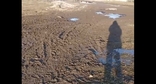 Состояние дорожного полотна на Полевой улице в Шалушке. Кадр видео в Telegram-канале ЧП / Нальчик.