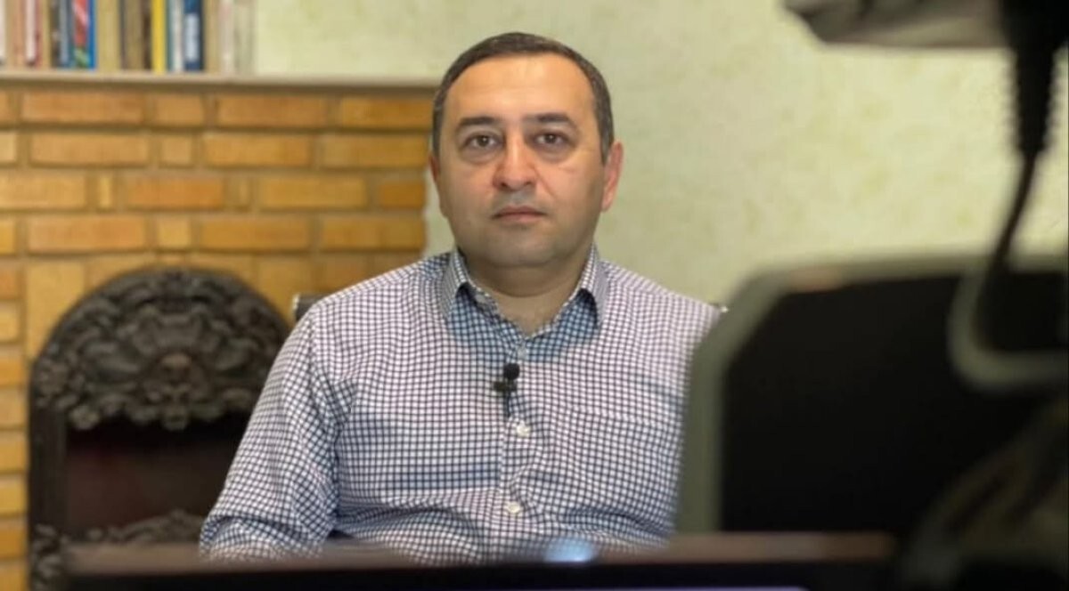 Руководитель Института гражданских прав Башир Сулейманлы. Фото Korrespondent.az