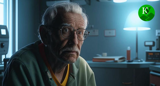 Пенсионер. Иллюстрация создана «Кавказским узлом» с помощью ИИ в программе Copilot