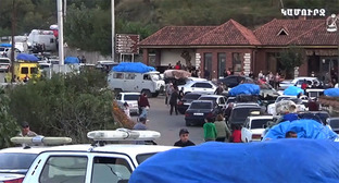 Последние дни Степанакерта, 2023 год. Скриншот видео "Кавказского узла" https://www.youtube.com/watch?v=HHMVd5zZfnc