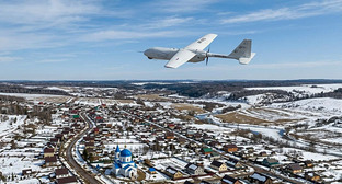 Беспилотник. Иллюстрация создана "Кавказским узлом" при помощи ИИ в программе Copilot