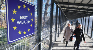 Граница Эстонии и РФ. Фото: Сергей Степанов / ERR 