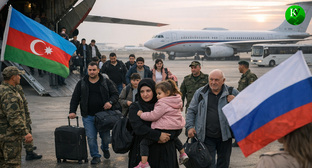 Эвакуация людей. Иллюстрация создана «Кавказским узлом» с помощью ИИ в программе Copilot