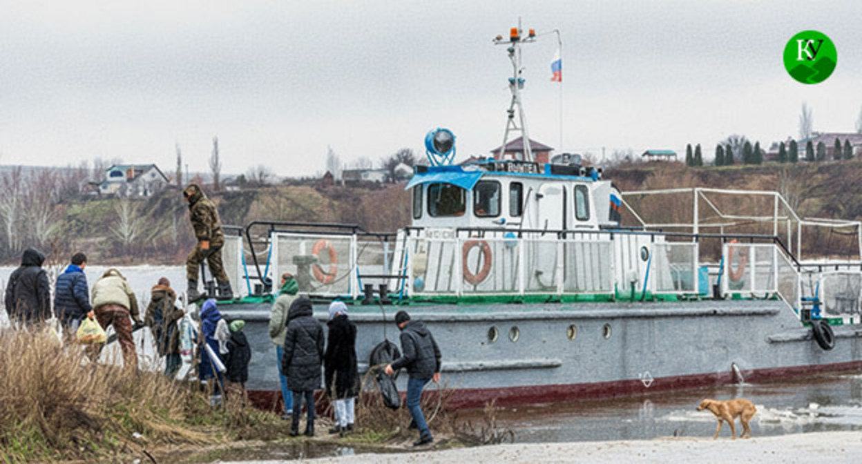 Пармом в станице Трехостровской Иловлинского района Волгоградской области. Иллюстрация создана "Кавказским узлом" при помощи ИИ в программе Copilot