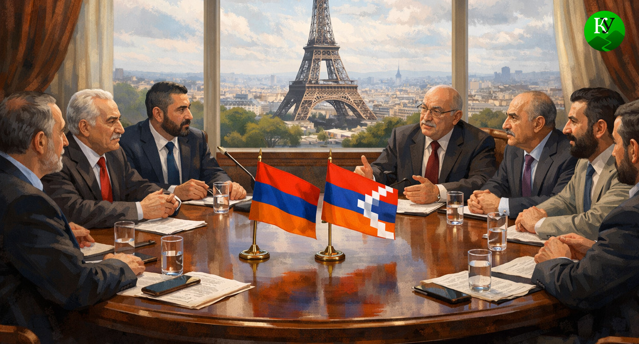 Съезд. Иллюстрация создана «Кавказским узлом» с помощью ИИ в программе Copilot Съезд. Иллюстрация создана «Кавказским узлом» с помощью ИИ в программе Copilot