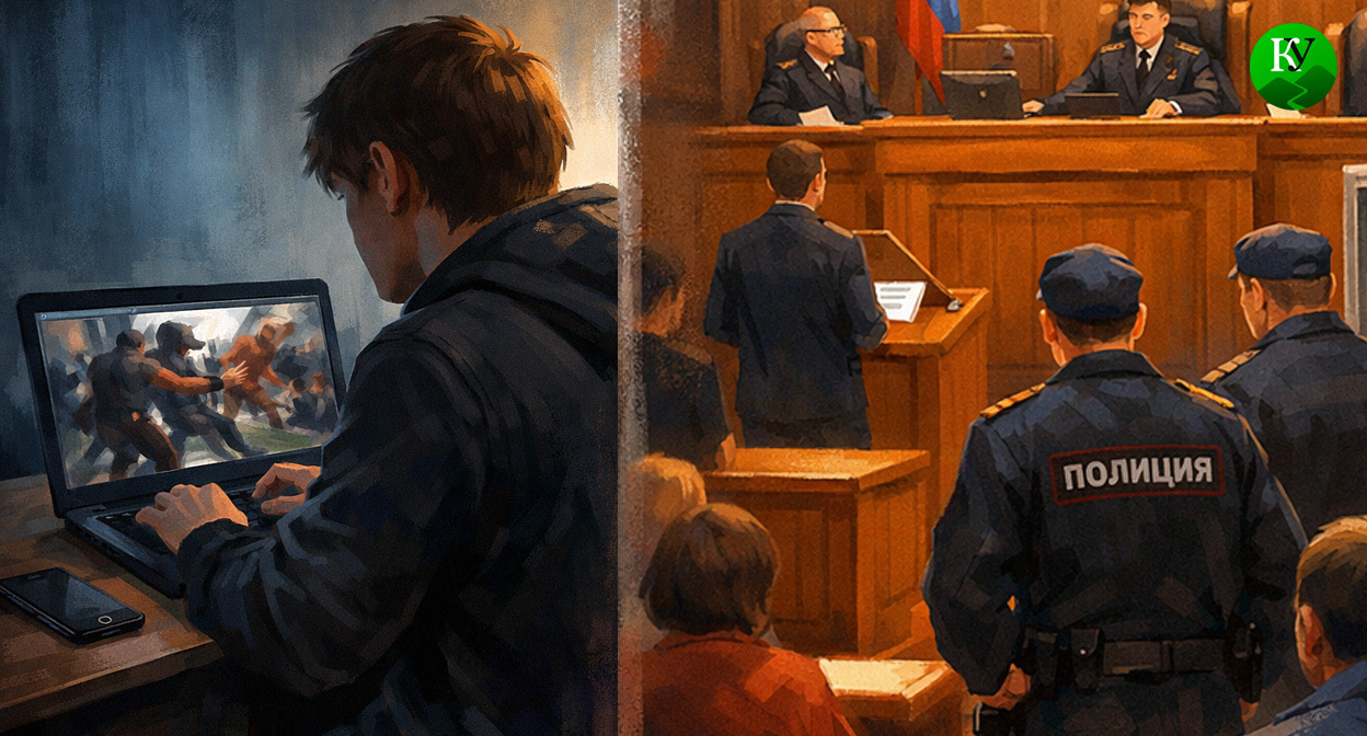 Подросток публикует видео. Иллюстрация создана «Кавказским узлом» с помощью ИИ в программе Copilot Подросток публикует видео. Иллюстрация создана «Кавказским узлом» с помощью ИИ в программе Copilot