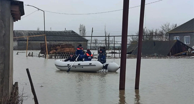 Наводнение в Дагестане. Фото: МЧС Дагестана