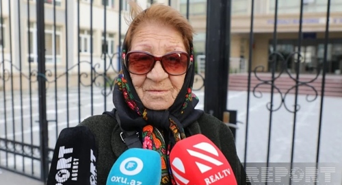 Главдия Юсифова. Фото: Report https://report.az/ru/vnutrennyaya-politika/glavdiya-yusifova-ya-ochen-vzvolnovana-mne-tozhe-vypala-vozmozhnost-vernutsya-na-rodnuyu-zemlyu