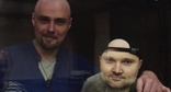 Сергей Дудченко и Николай Мурнев в суде. Скриншот публикации в Telegram-канале группы поддержки.