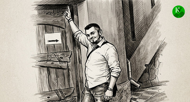 Владимир Яроцкий. Иллюстрация создана "Кавказским узлом" при помощи ИИ в программе Copilot
