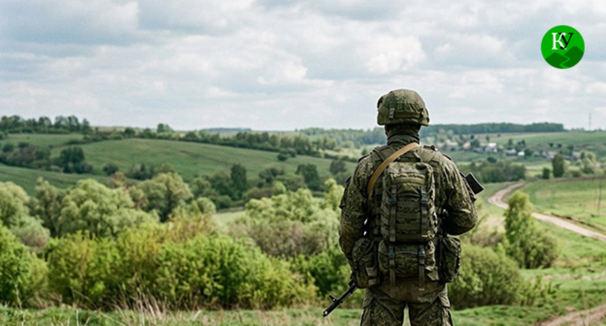 Военнослужащий. Иллюстрация создана "Кавказским узлом" при помощи ИИ в программе Copilot Военнослужащий. Иллюстрация создана "Кавказским узлом" при помощи ИИ в программе Copilot