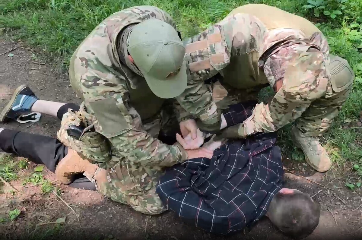 Видео ЦОС ФСБ России, опубликованное в телеграм-канале ТАСС. Видео ЦОС ФСБ России, опубликованное в телеграм-канале ТАСС.