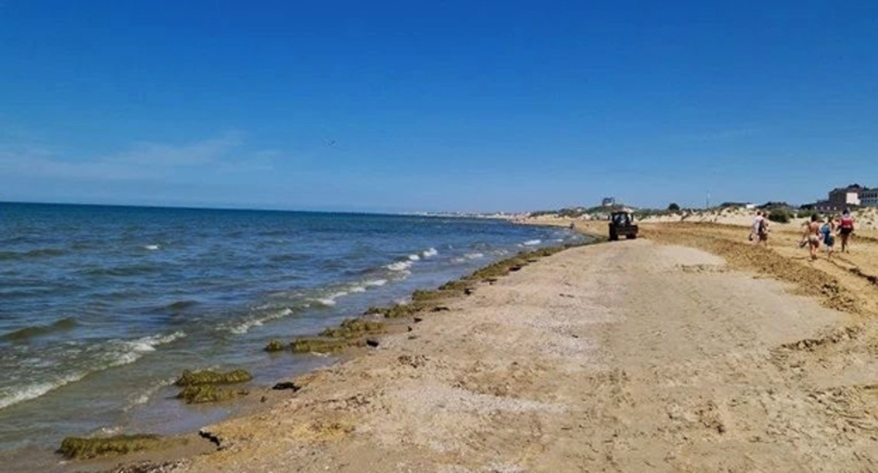 Пляж в Анапе. Фото: Юрия Озаровского https://vk.com/seaoz