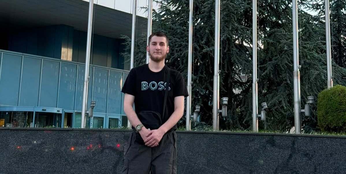 Магомед-Амин Гатагажев после освобождения. Скриншот публикации Розы Дунаевой. 