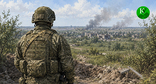 Военнослужащий. Иллюстрация создана "Кавказским узлом" при помощи ИИ в программе Copilot