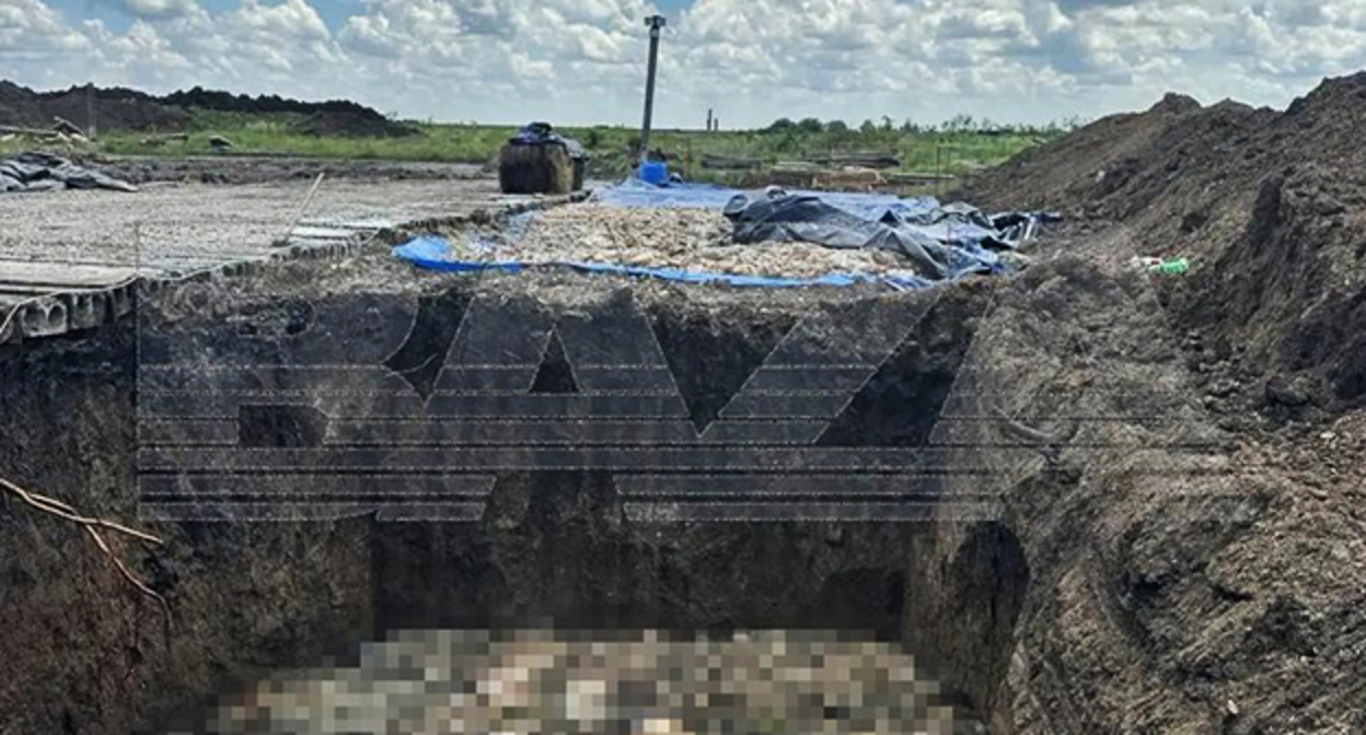 Утилизация отходов в Шовгеновском районе Адыгеи. Фото: https://t.me/bazabazon/47163