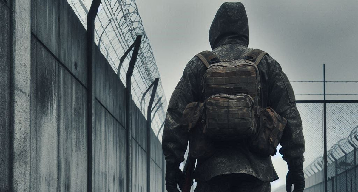 Военный. Иллюстрация создана «Кавказским узлом» с помощью ИИ в программе Copilot