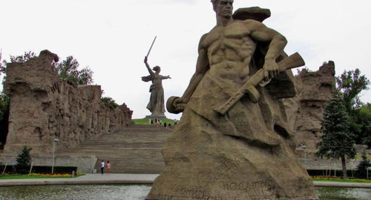 Мемориальный комплекс на Мамаевом кургане. Фото "Кавказского узла"