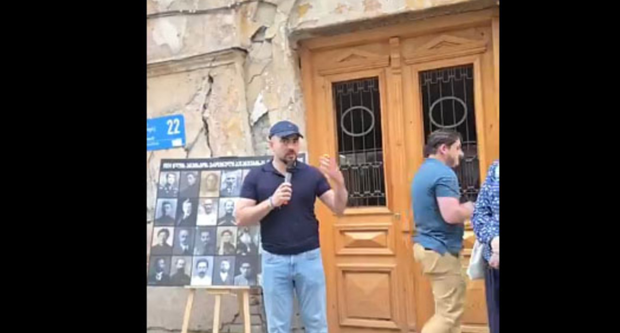 Память погибших в годы репрессий медработников почтили в Тбилиси. Август 2026г. Скриншот видео https://www.facebook.com/watch/live/?ref=watch_permalink&v=1994916597827264 принадлежит компании Meta деятельность которой запрещена в России Память погибших в годы репрессий медработников почтили в Тбилиси. Август 2026г. Скриншот видео https://www.facebook.com/watch/live/?ref=watch_permalink&v=1994916597827264 принадлежит компании Meta деятельность которой запрещена в России
