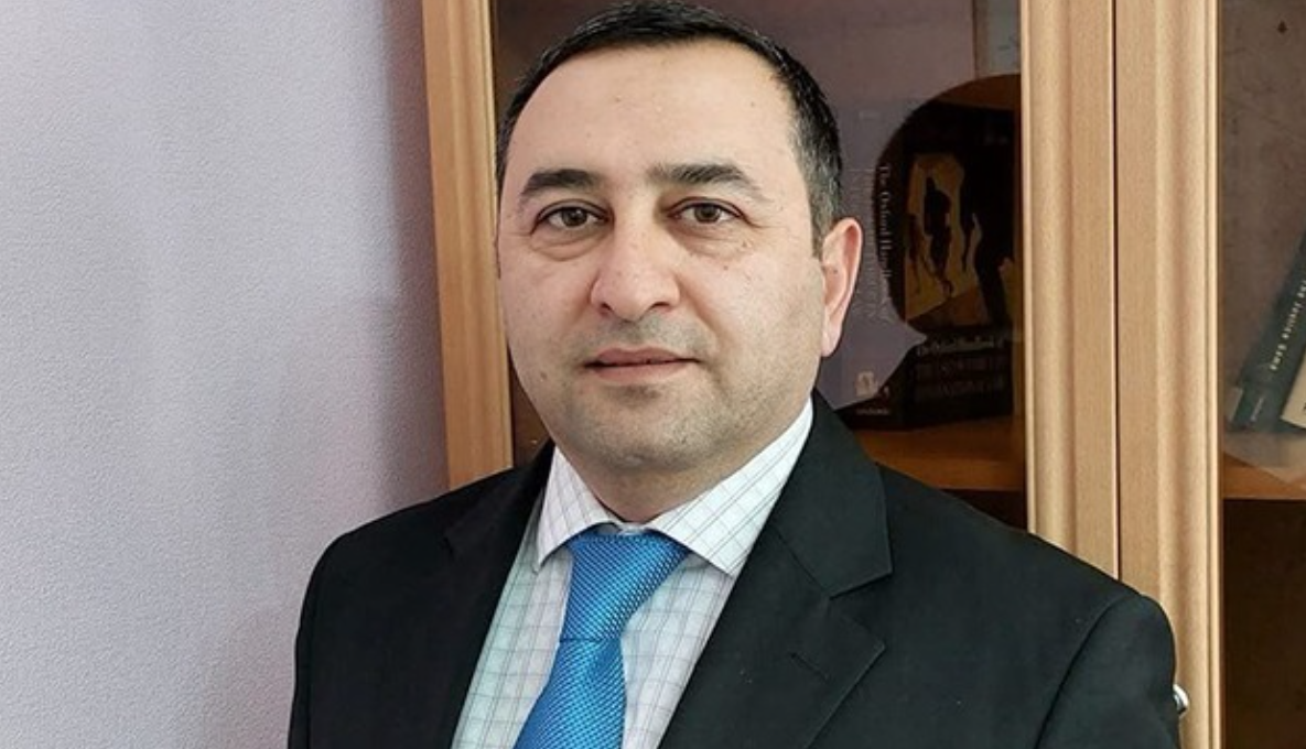 Руководитель Института гражданских прав Башир Сулейманлы. Фото Qafqazinfo.az