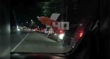 Очередь на АЗС в Абхазии. Кадр из видео https://t.me/apsny/26789