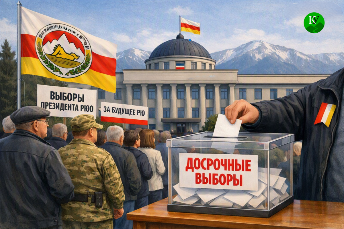 Выборы в Юной Осетии. Иллюстрация создана «Кавказским узлом» с помощью ИИ в программе Copilot Выборы в Юной Осетии. Иллюстрация создана «Кавказским узлом» с помощью ИИ в программе Copilot