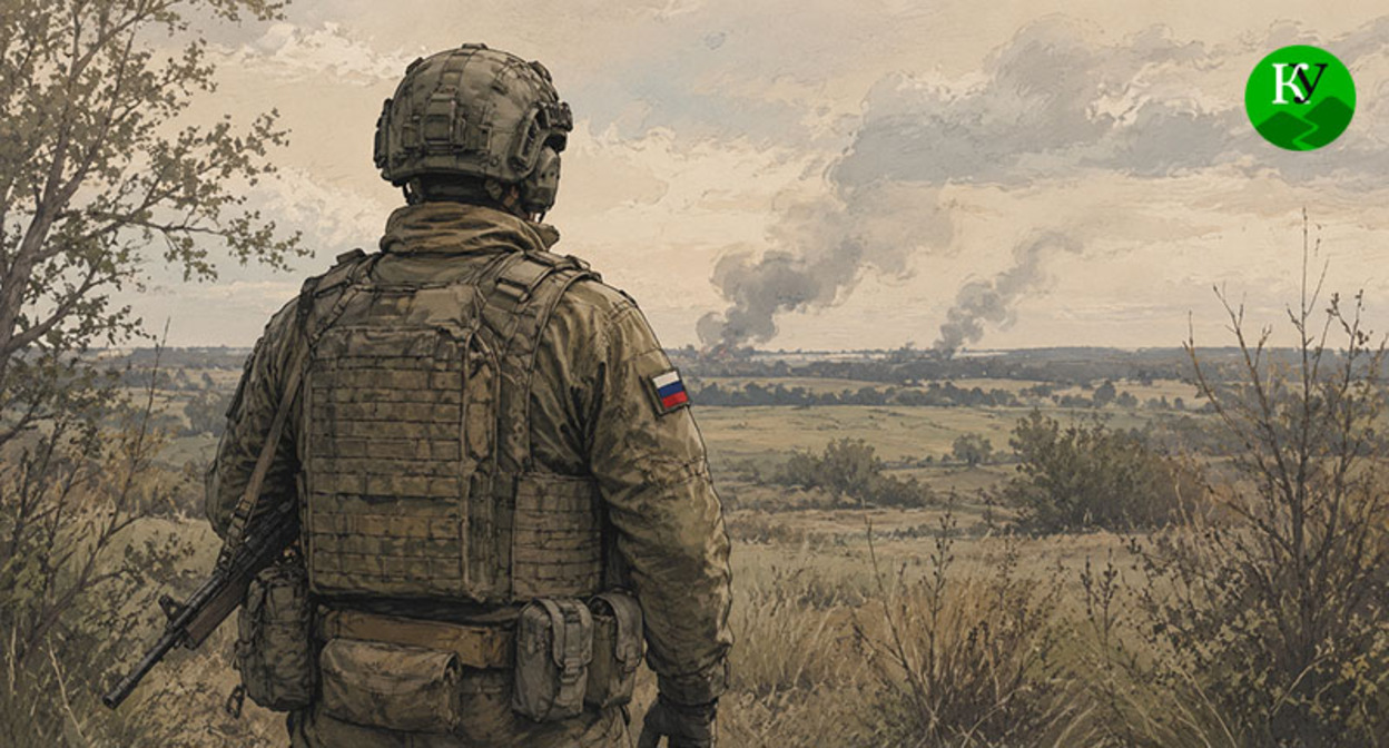 Военнослужащий. Иллюстрация создана "Кавказским узлом" при помощи ИИ в программе Copilot Военнослужащий. Иллюстрация создана "Кавказским узлом" при помощи ИИ в программе Copilot