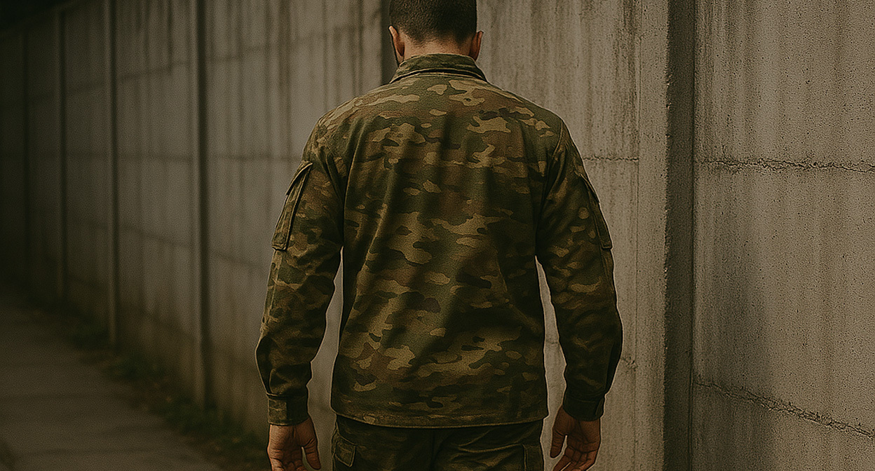Военный в части. Иллюстрация создана «Кавказским узлом» с помощью ИИ в программе Copilot Военный в части. Иллюстрация создана «Кавказским узлом» с помощью ИИ в программе Copilot