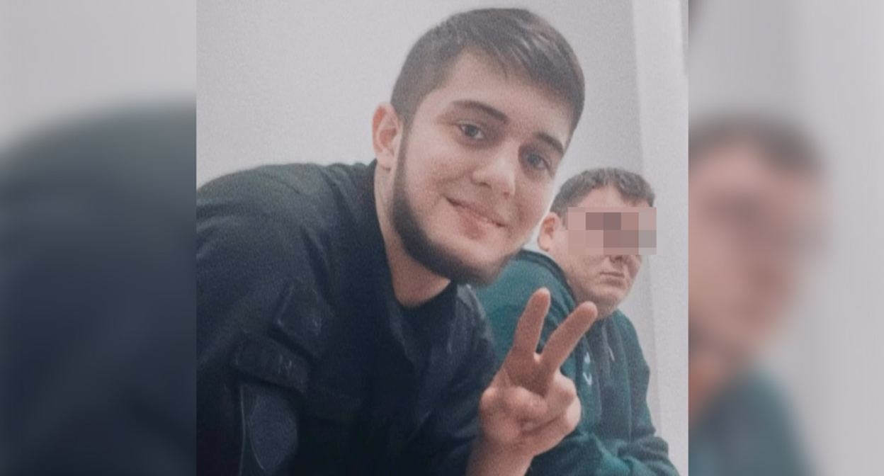 Сайд-Магомед Минцаев. Кадр из видео https://www.instagram.com/p/Dbvpf_EC9Uy (деятельность компании Meta (владеет Facebook, Instagram и WhatsApp) запрещена в России)