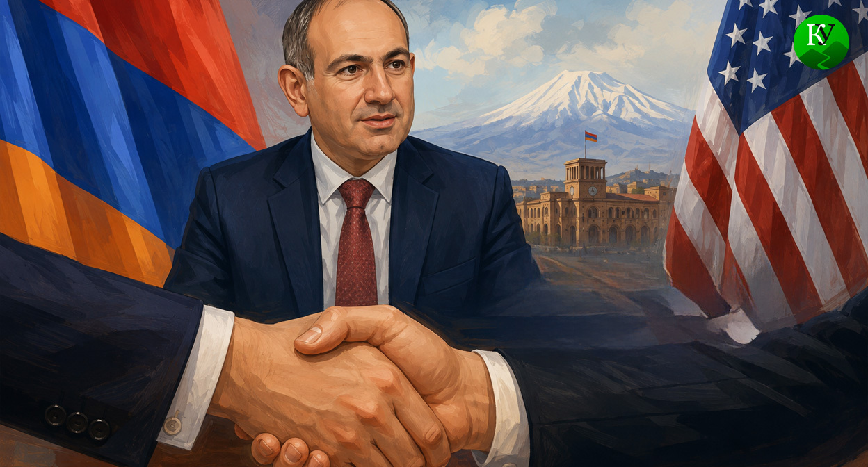 Никол Пашинян. Иллюстрация создана «Кавказским узлом» с помощью ИИ в программе Copilot Никол Пашинян. Иллюстрация создана «Кавказским узлом» с помощью ИИ в программе Copilot