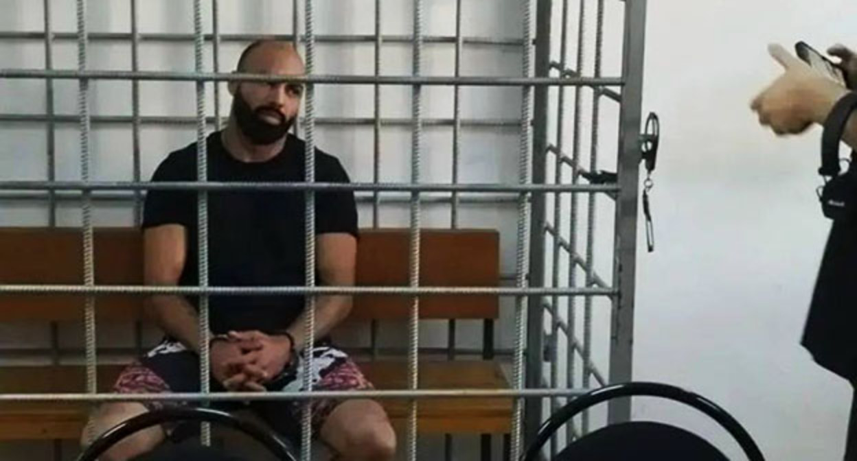 Святослав Коваленко в зале суда. Фото: Объединенная пресс-служба судов Волгоградской области