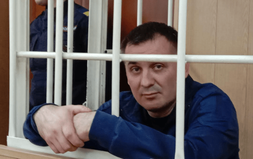 Игорь Нагавкин в суде. Фото корреспондента "Кавказского узла"