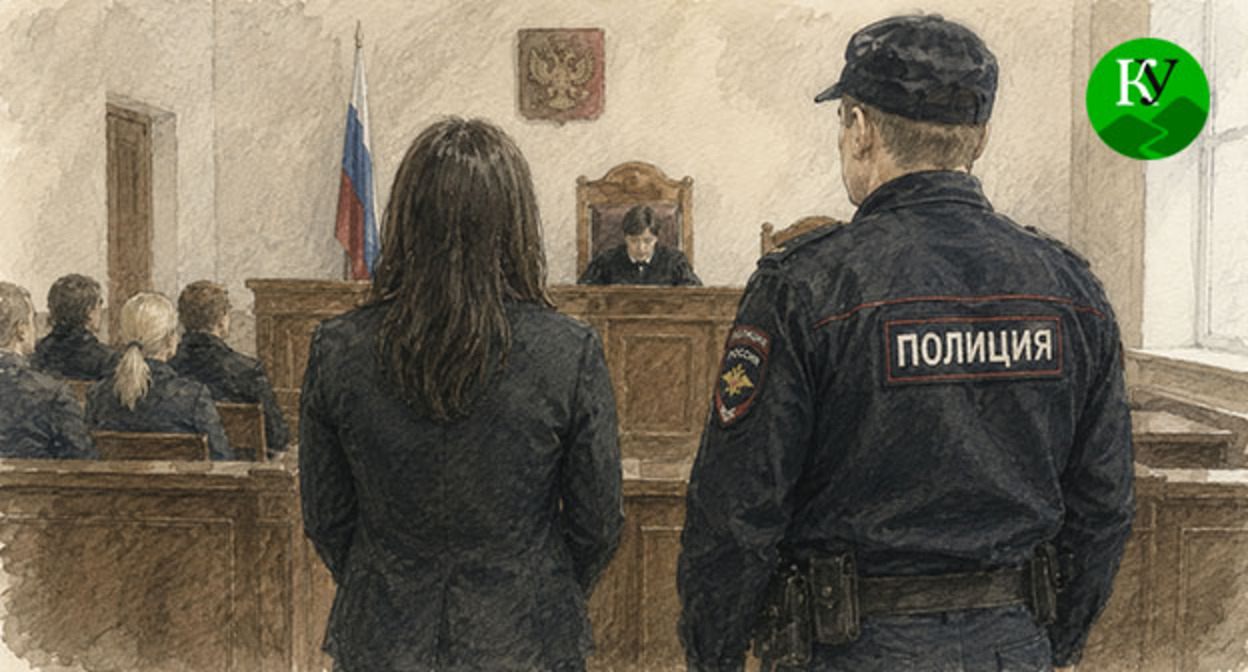 Женщина в зале суда. Иллюстрация создана "Кавказским узлом" при помощи ИИ в программе Copilot Женщина в зале суда. Иллюстрация создана "Кавказским узлом" при помощи ИИ в программе Copilot